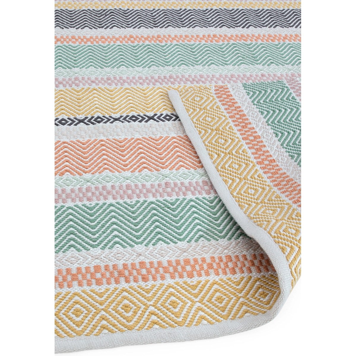 Tapis de salon tissé plat SUMMER 200x290 cm - 5