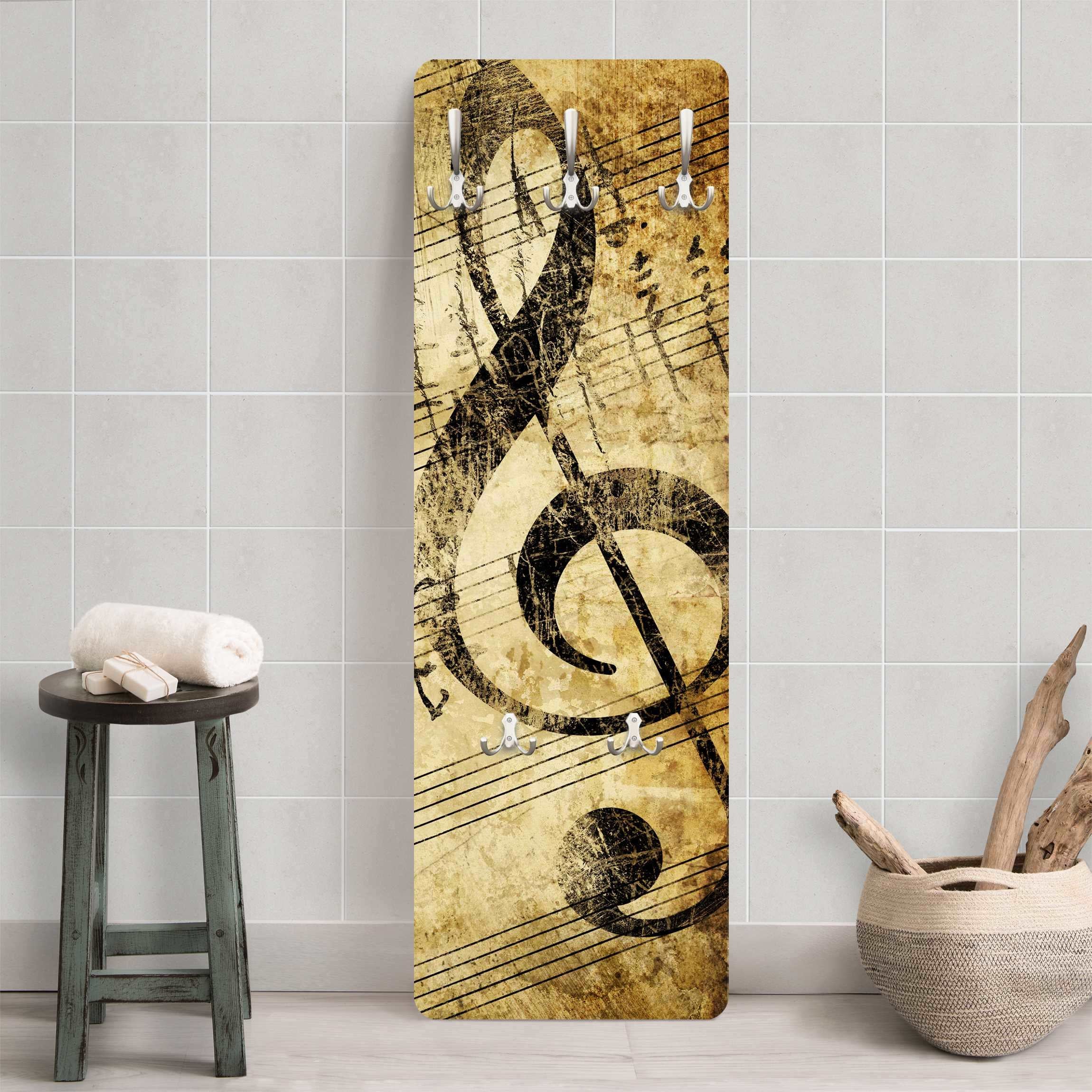 Autocollant Mural Piano 3D Brisé - Décalcomanie Vinyle Décorative, Effet Mat, Amovible, Pour Toutes Pièces