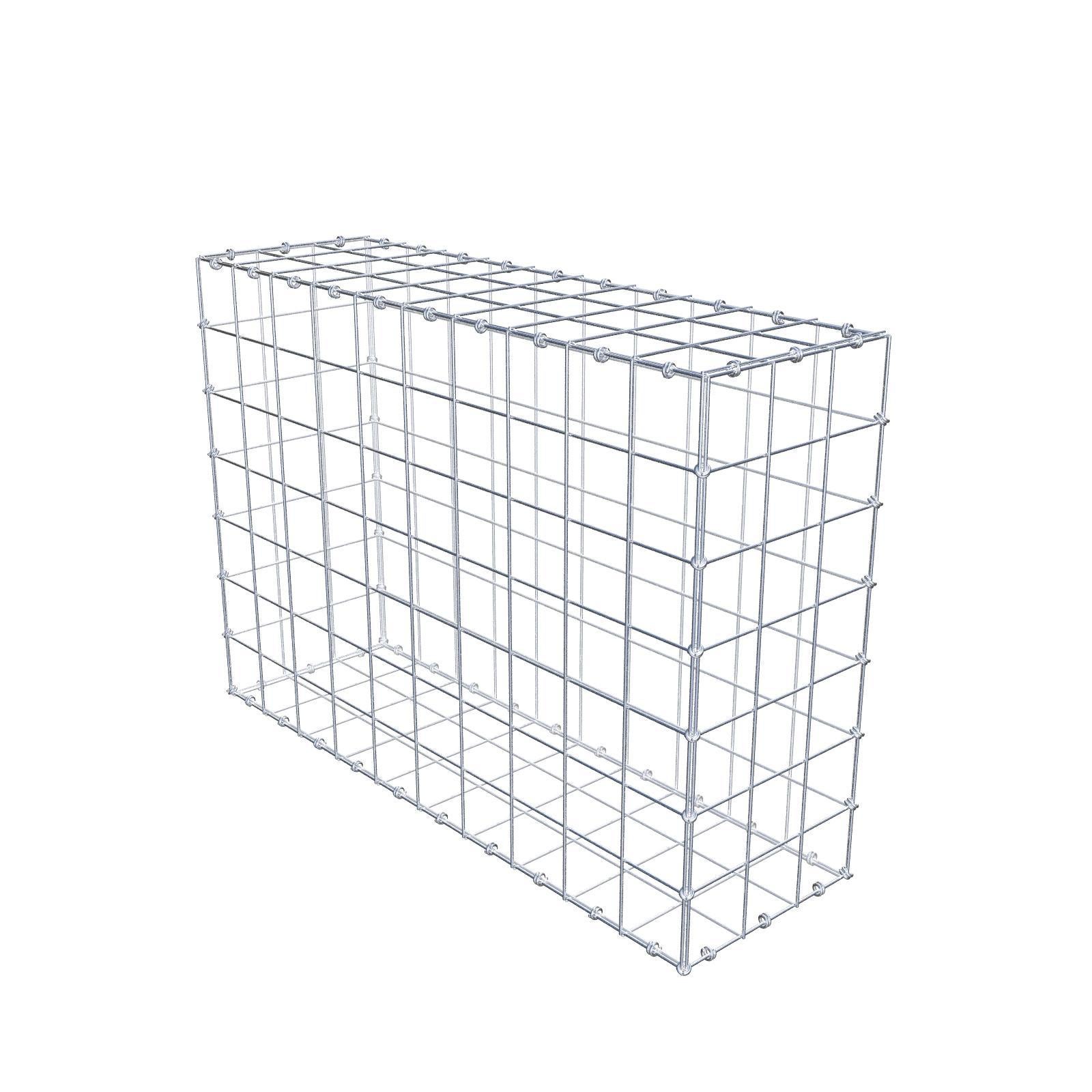 Gabion 100 cm x 70 cm x 30 cm (dł. x wys. x gł.), rozmiar oczka 10 x 10 cm, pierścień spiralny