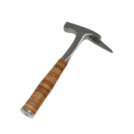 Marteau charpentier Dimos manche cuir : Frappe magnétique précise - 30 mm