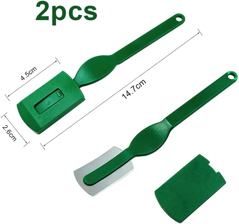 set di 4 lame per il pane, lame per il pane in acciaio al carbonio, lame per panettiere, lame per incidere il pane, lame per la cottura del pane in ac - 2