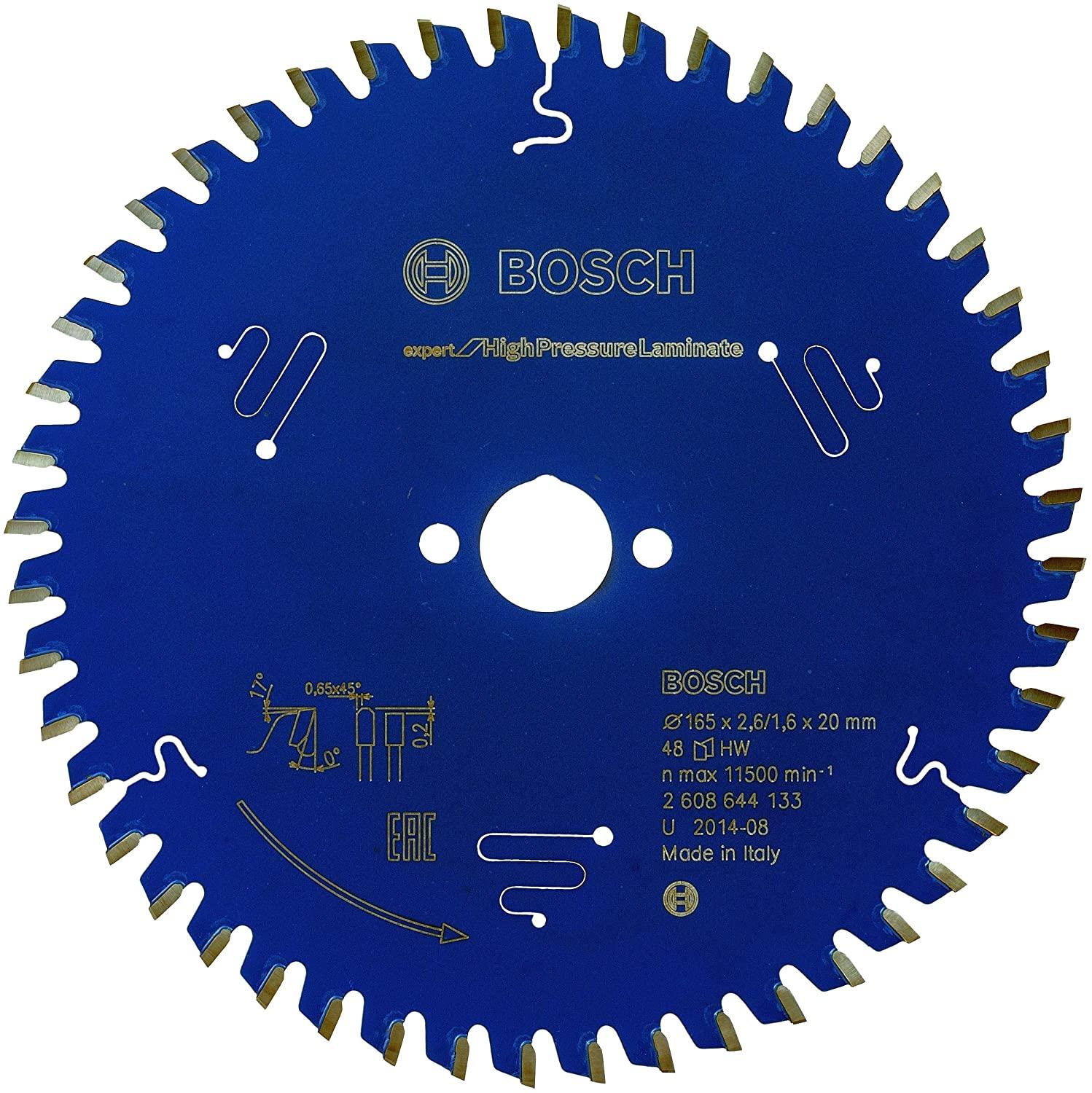 Bosch Professional - Lame Scie Circulaire Expert Panneaux Stratifies Hte Pression 165X20X2,6mm, 48D - 2608644133 - 8