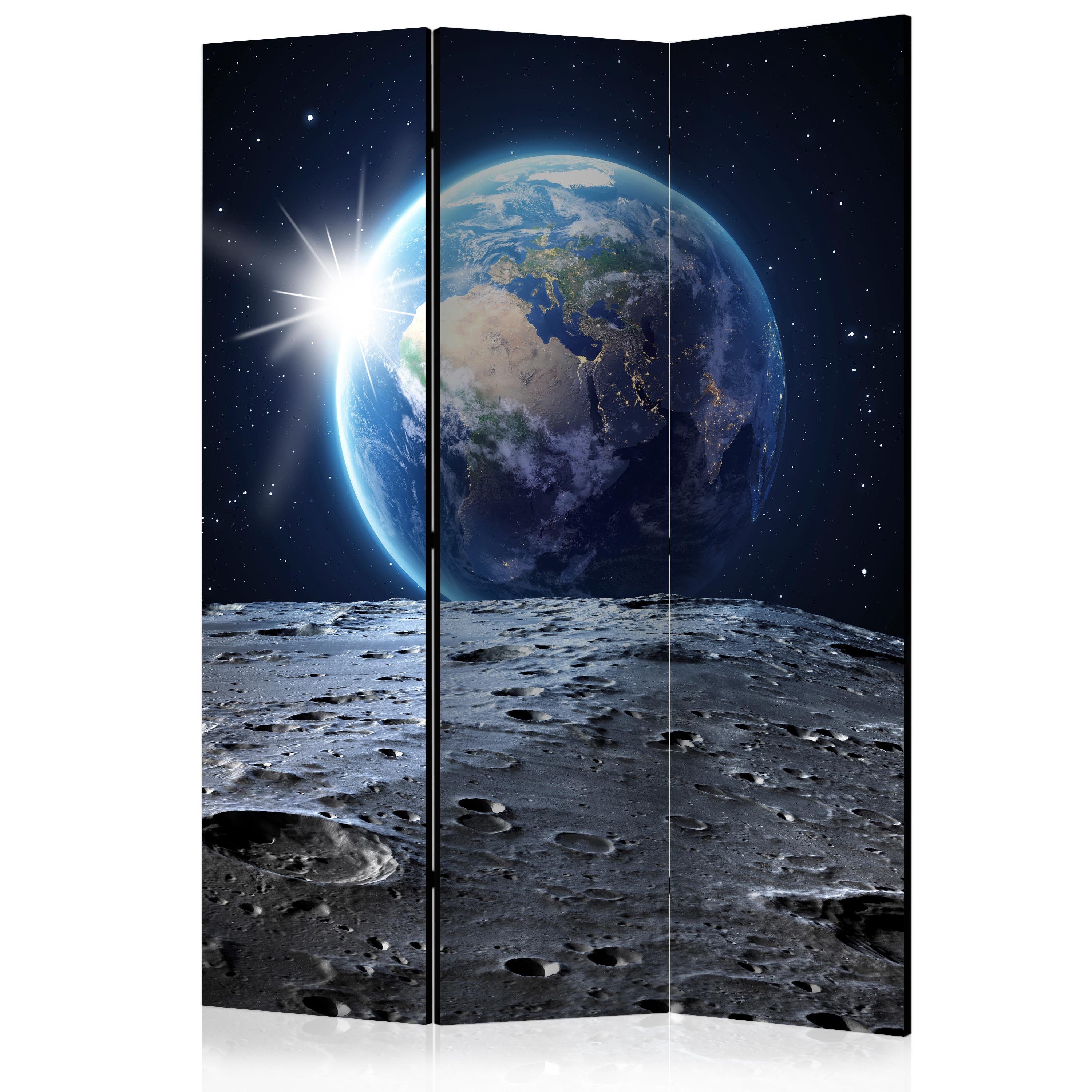 Paravent - View of the Blue Planet [Room Dividers] [135x172] | Leroy Merlin