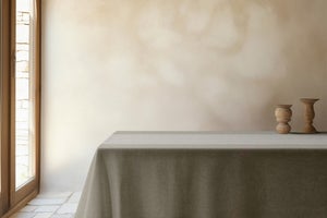 Daesar Tovaglia Rettangolare Moderna 240x140 Cm – Grigio Con Pizzo Sfrangiato, Idrorepellente E Antipiega In Poliestere - 3