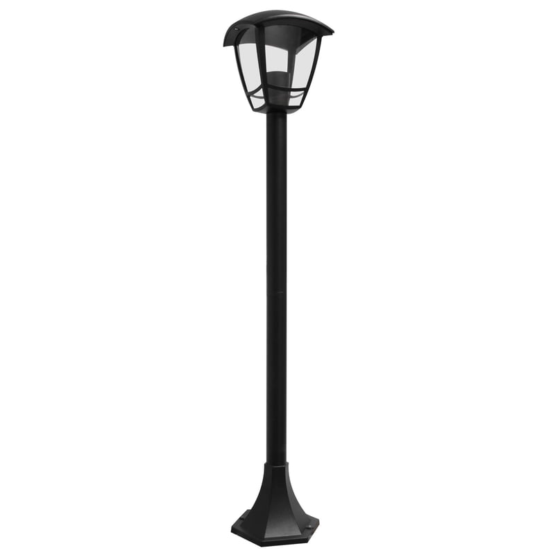 Lampa ogrodowa E27 LED Niko 93cm IP44 wysoka latarnia zewnętrzna czarna MasterLED