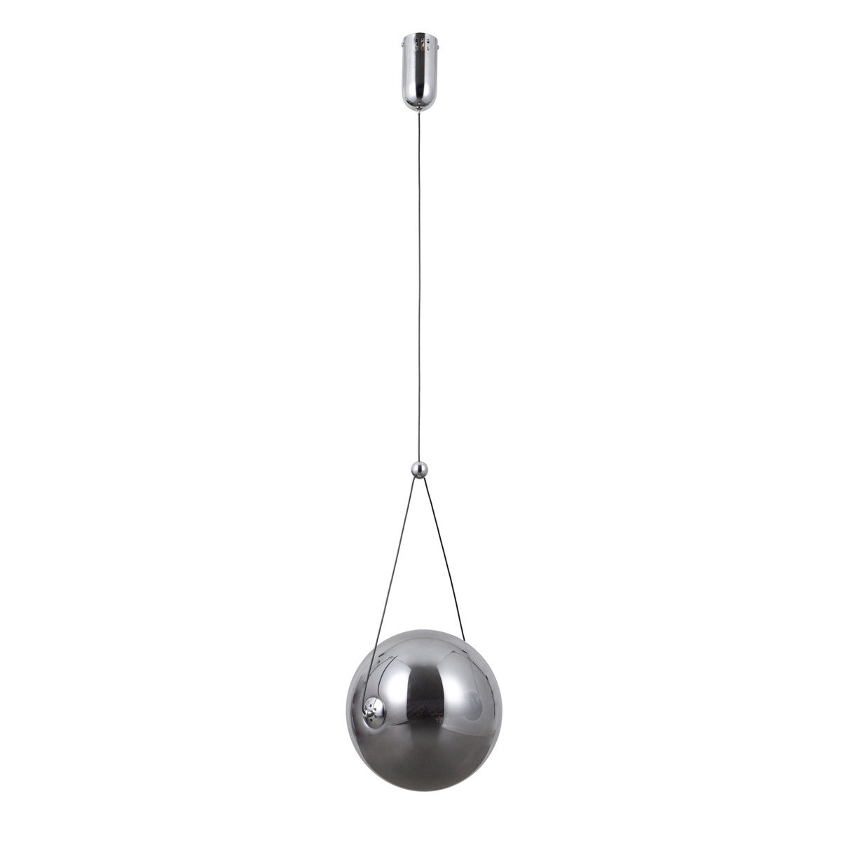 Lampa wisząca RASTIA LED 12W Ciepła biel 1095lm chromowana dymiona wym: 120 x 25 x 25 cm Italux