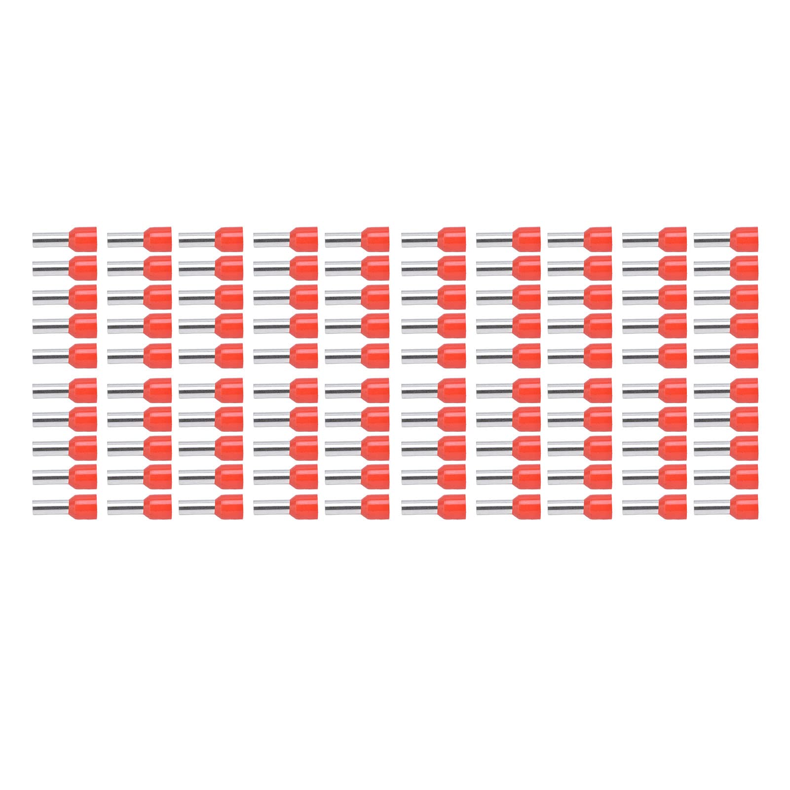 CimcoGhiera Terminale Del Filo 1 Mm² 12 Mm Parzialmente Isolato Rosso 18 2330 100 Pz Collegamento Pe 14184604 - Foto 10