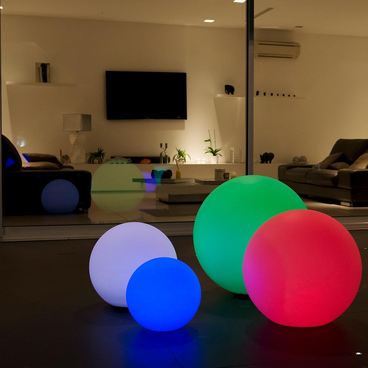 Boule lumineuse LUMISKY Boule lumineuse sans fil flottante LED m - 3