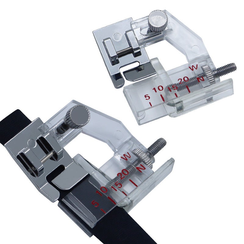 Kit di accessori per piedini premistoffa per macchine da cucire, tipo a clip con impugnatura bassa, adatti per Singer, Brother, Janome, Kenmore, Para - 5