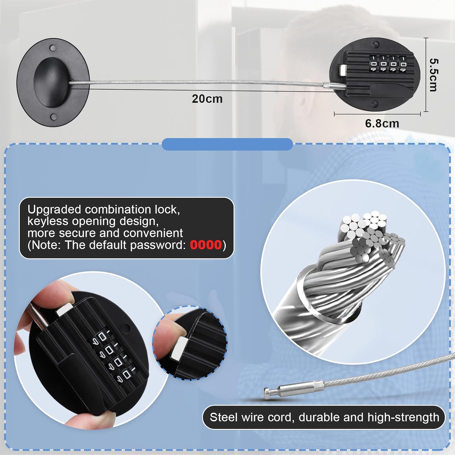 2 Serrures Frigo Enfants Avec Clés - Verrou Porte Réfrigérateur Armoire Fenêtre Adhésive Sécurité Bébé Noir