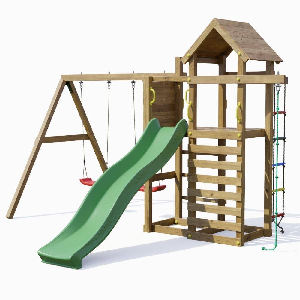 Parco giochi in legno da giardino Fungoo Mixter Leroy Merlin