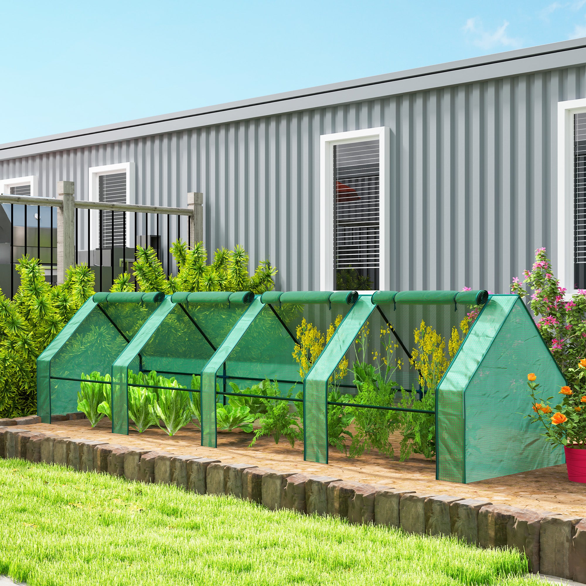 Mini Serre de Jardin PE Outsunny - 2