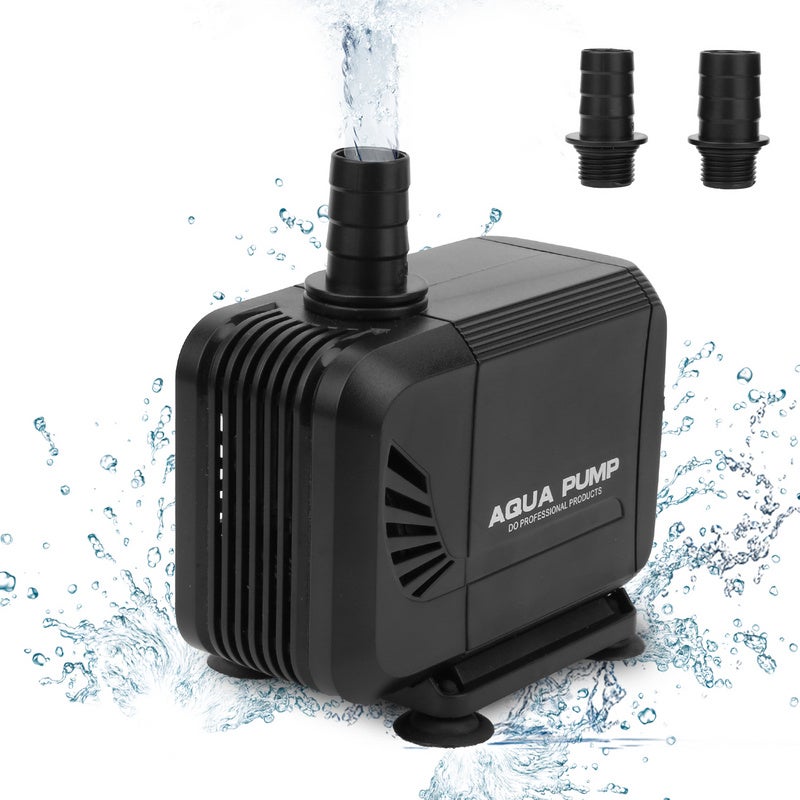 Pompe Submersible 45W Pour Aquarium Et Bassin – Débit 3000L/H Réglable