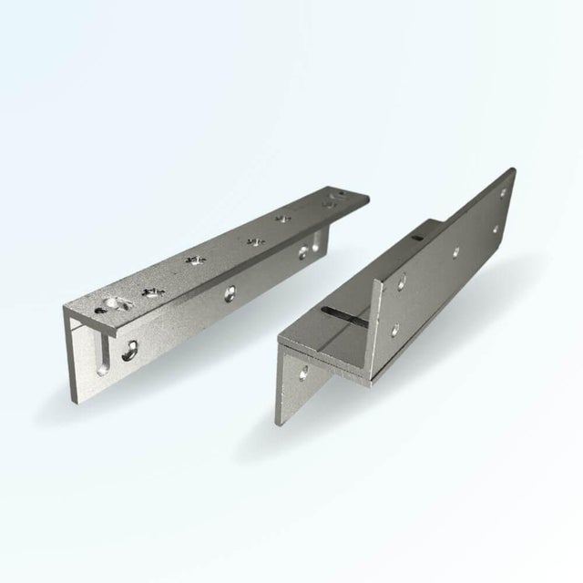 Équerre de fixation en z pour ventouse électromagnétique en applique - 180 kg