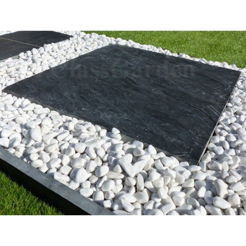 Galet Blanc Brillant 40-60 sac 20 Kg - 2