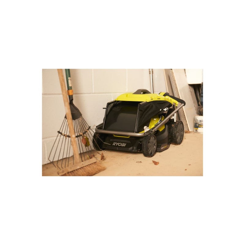 Tondeuse RYOBI 18V LithiumPlus Brushless coupe 37cm - 1 batterie 5,0 Ah - 1 chargeur rapide - RY18LMX37A-150 - 3