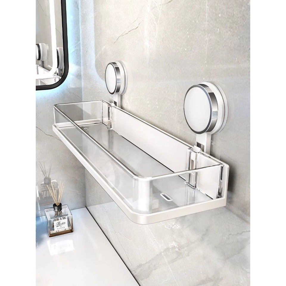 Mensola per doccia a 2 pezzi - Organizer per bagno antiruggine - Mensola per bagno senza foratura - Porta shampoo resistente | Leroy Merlin