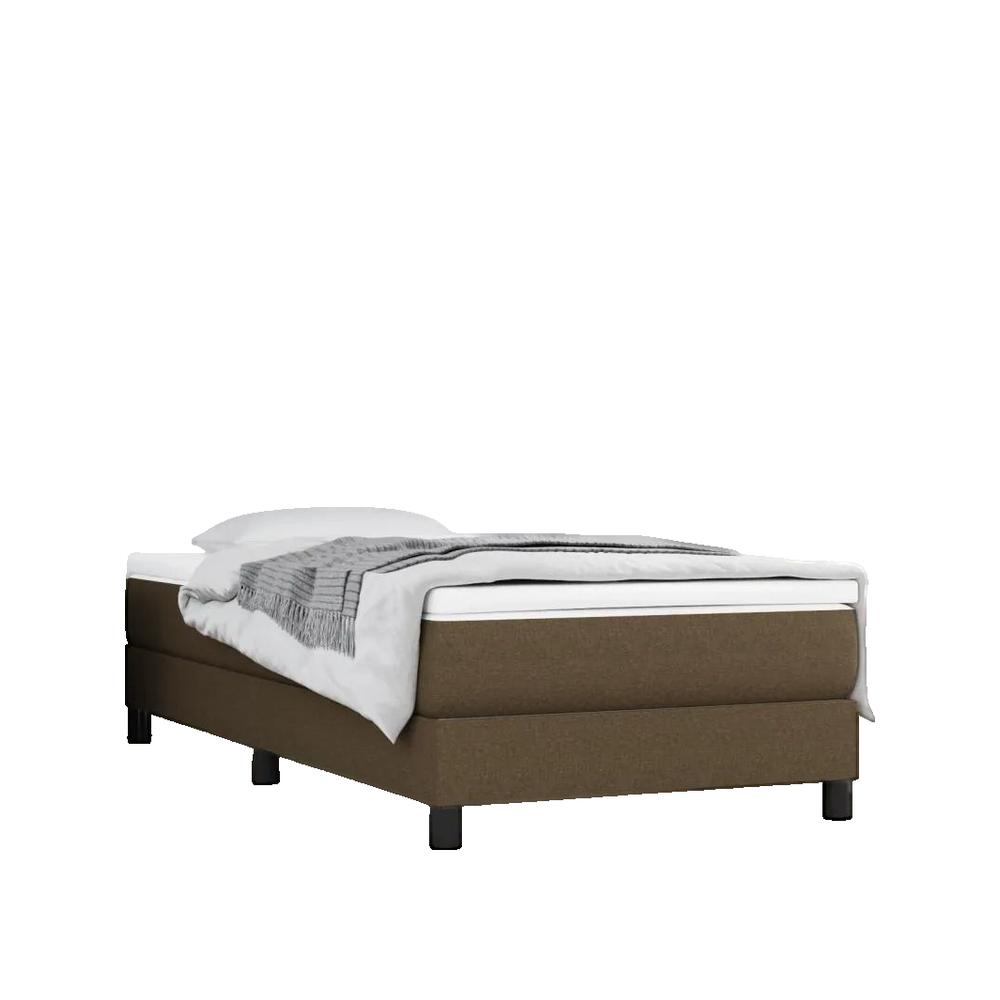Materac vidaXL Sprężyny Kieszeniowe Pianka Komfort 80x200 cm ciemnobrązowy