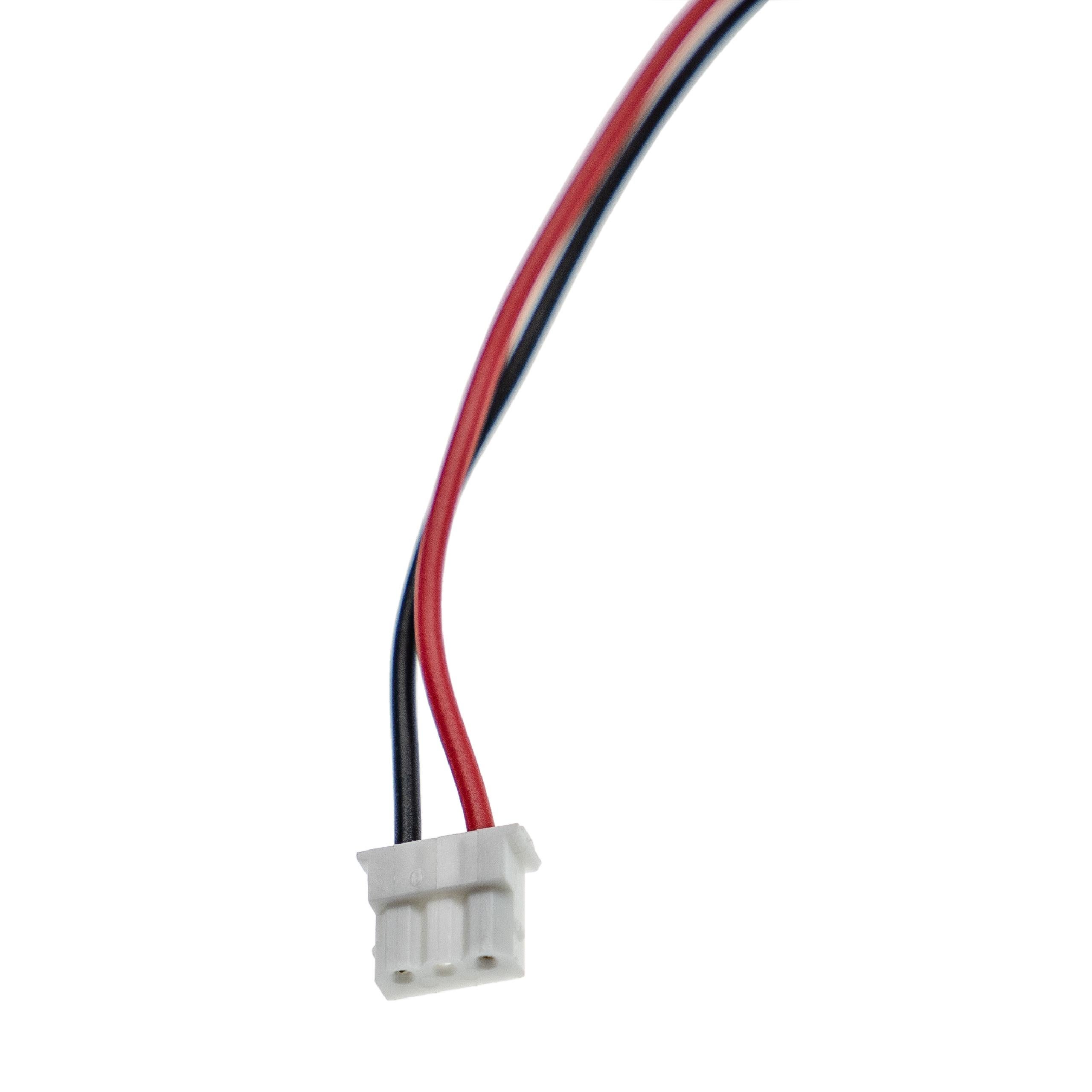 vhbw Batterie compatible avec BAES OVA 38459 éclairage d'issue de secours (800mAh, 4,8V, NiCd) - 2