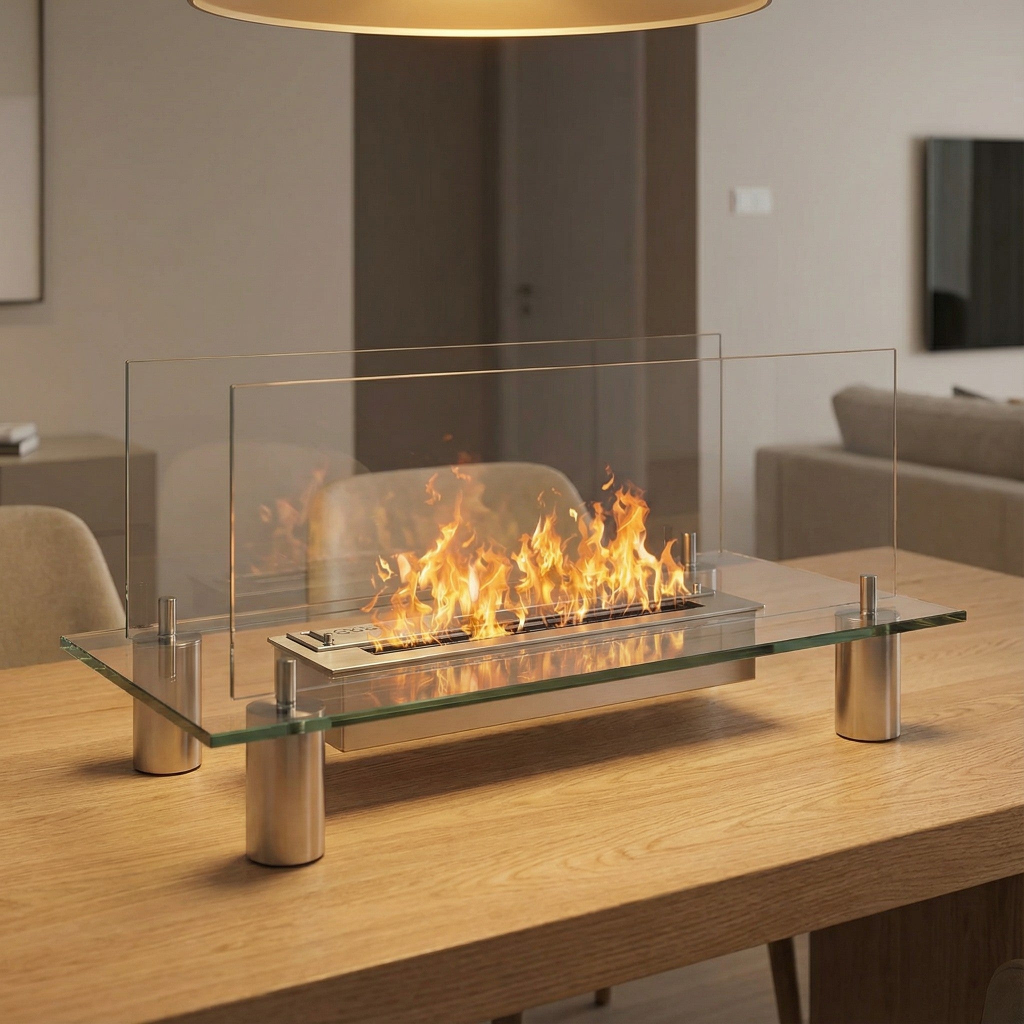 Glass - Inox brossé | Leroy Merlin