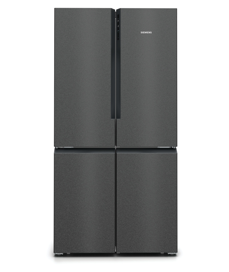 Siemens Iq500 Kf96naxea Nevera Puerta Lado A Lado Independiente 605 L E Acero Inoxidable Negro Acero Inoxidable, Leroy Merlin