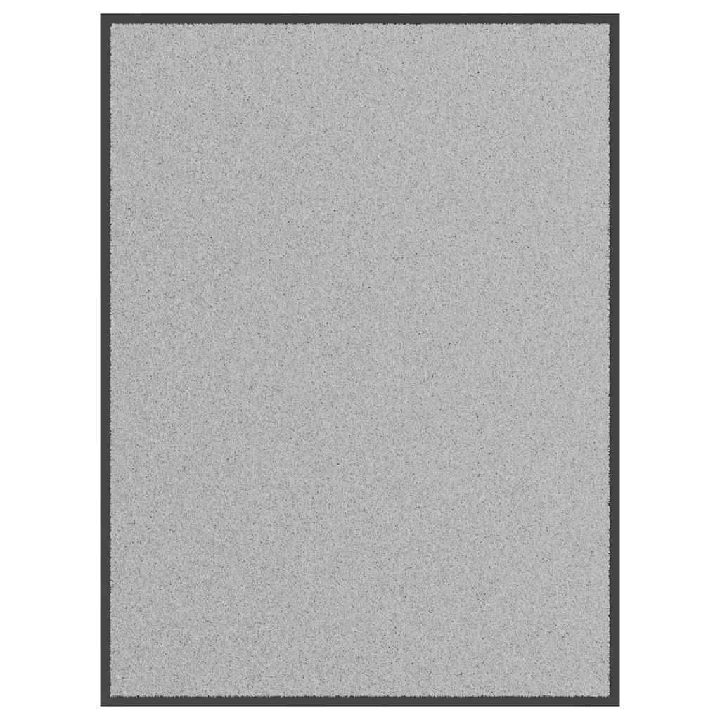 Paillasson gris 90x120 cm - COMFORTXL - 2