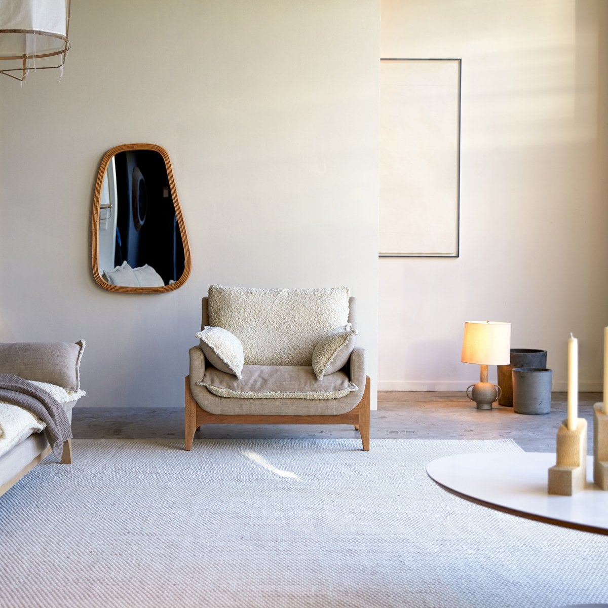 Tikamoon Divani Legno Design Tikamoon Poltrone Basse Poltrona In