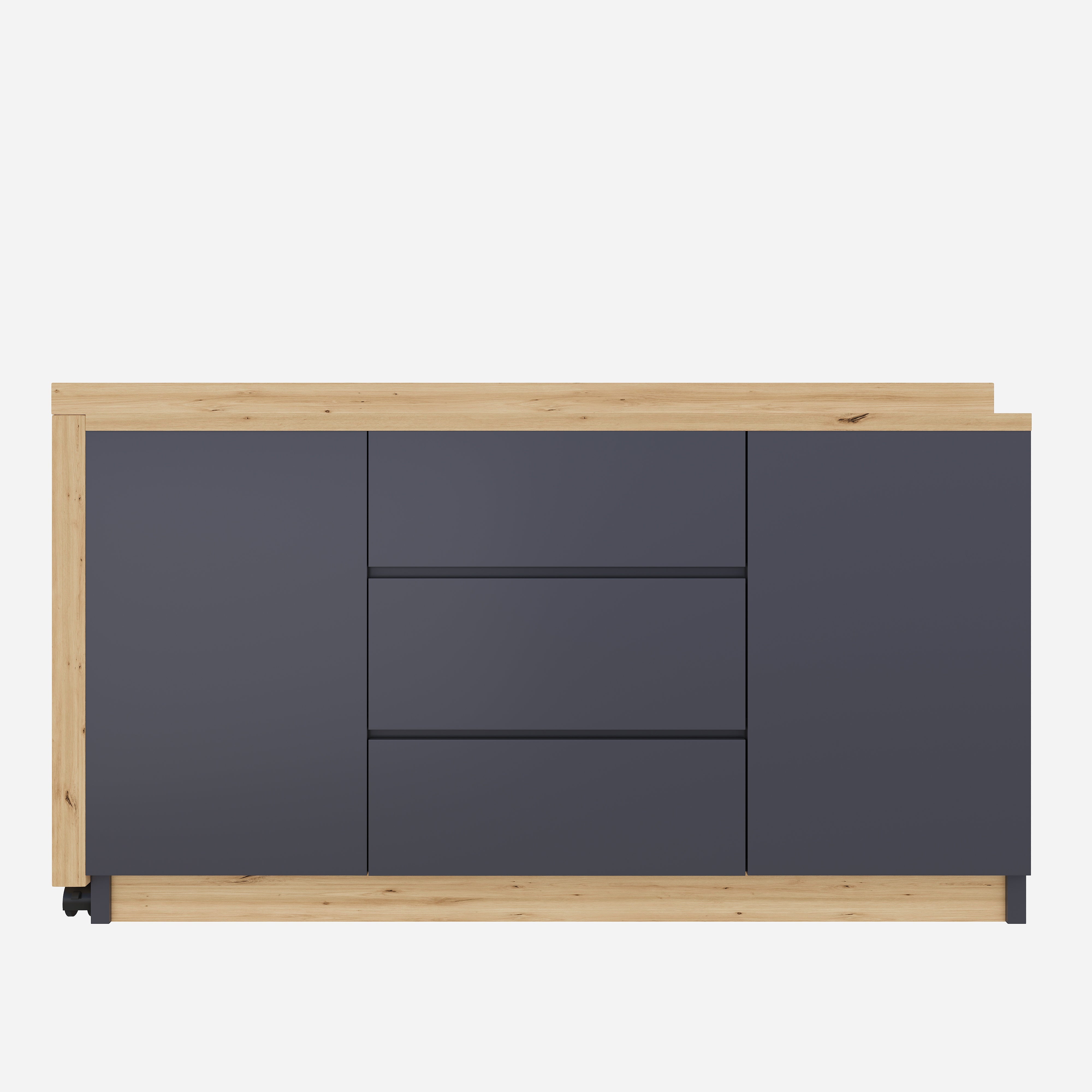 Bureau D'ordinateur En Forme De L, Bureau D'angle Convertible De 151cm 4 Étagères De Rangement Support Cpu 2 Facons Assembler Charge 180 Kg 87746230