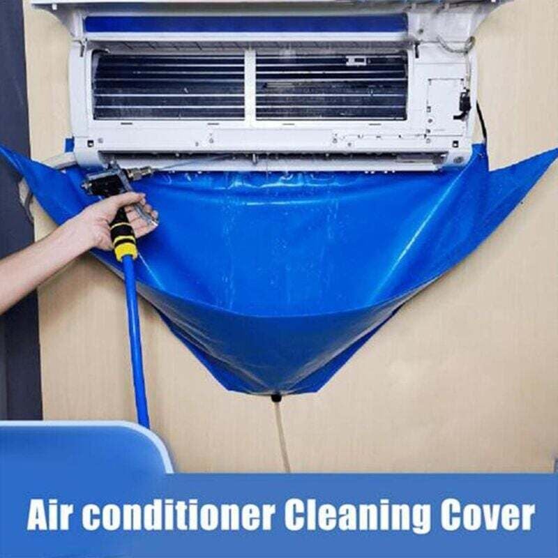 Lavage pour climatiseur - Kit Nettoyage Mural qualité supérieure - Sac Service pour climatisation avec Tuyau d'eau pour Mini-unités AC divisées - 3