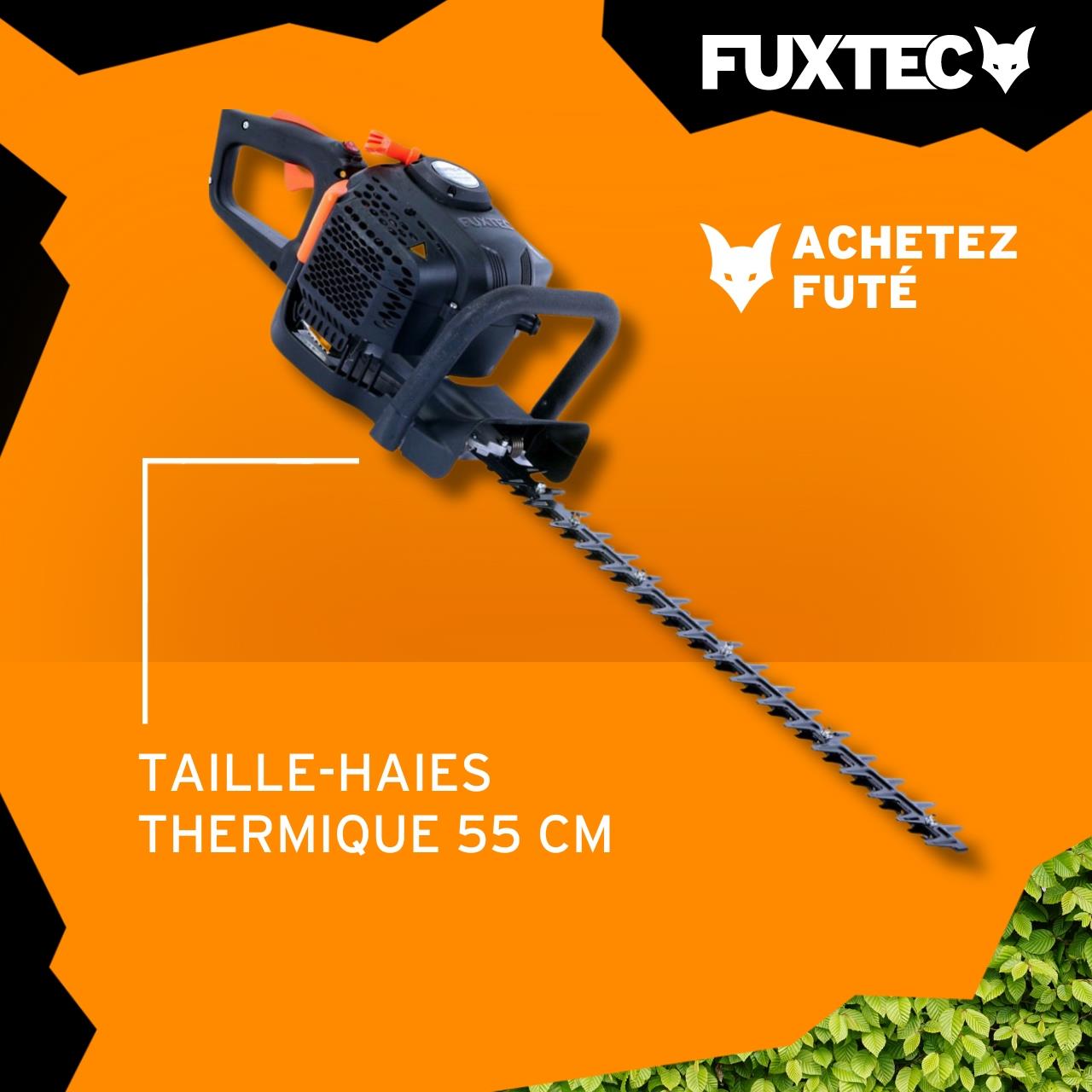 Taille-haies thermique - FUXTEC FX-MH126 - 25,5cm3 lame 55cm - 2
