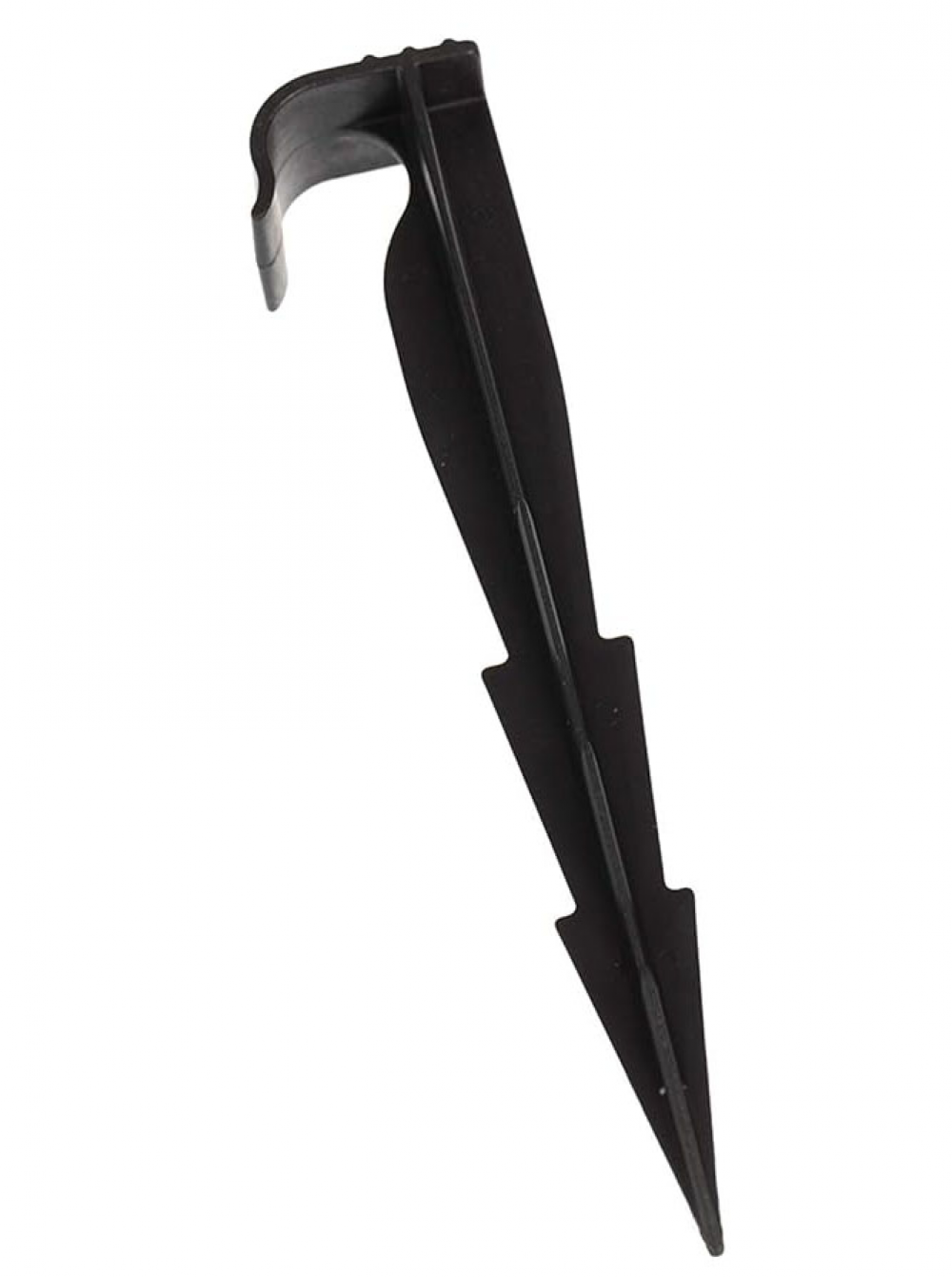 Mocowanie palików do linii kroplujących, rur nawadniających i rur kroplujących