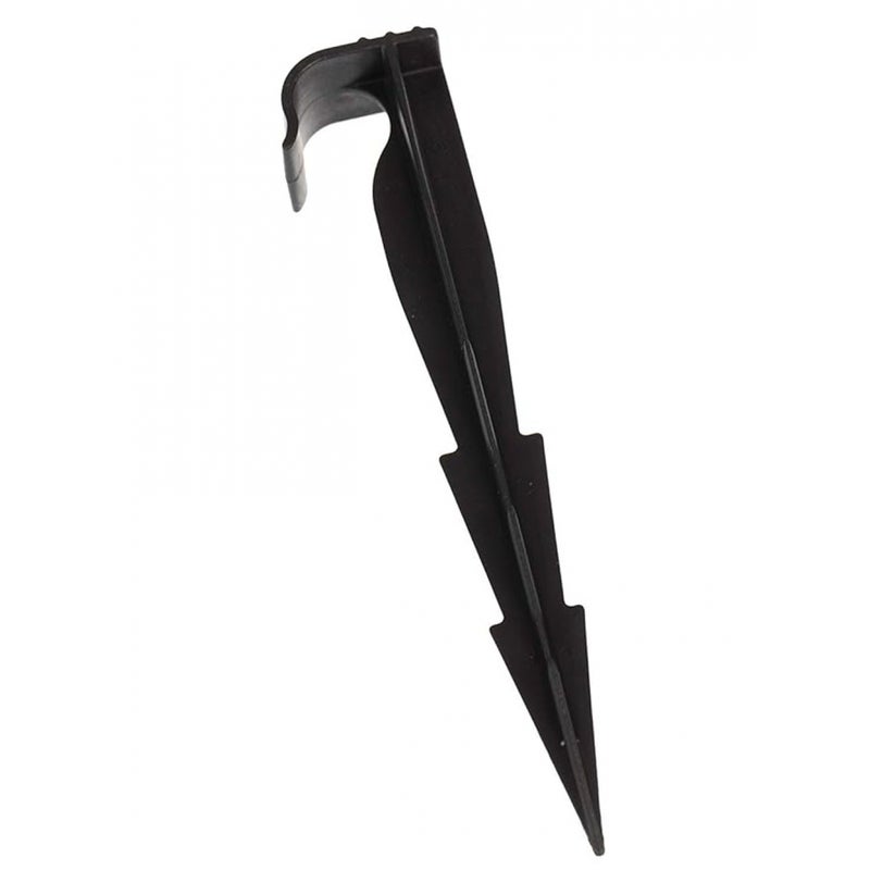 Mocowanie palików do linii kroplujących, rur nawadniających i rur kroplujących