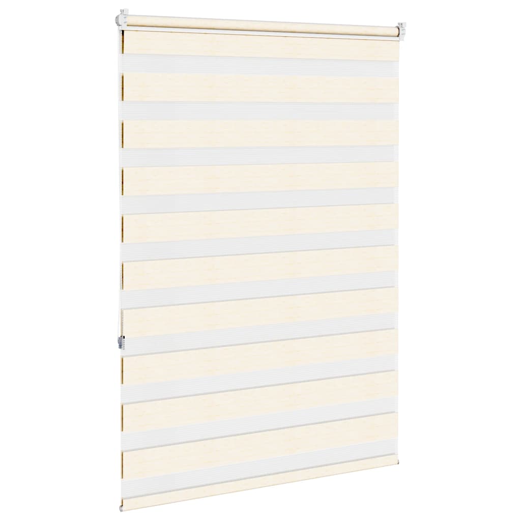 Estor cebra beige mármol tejido ancho 105,9 cm poliéster - 4