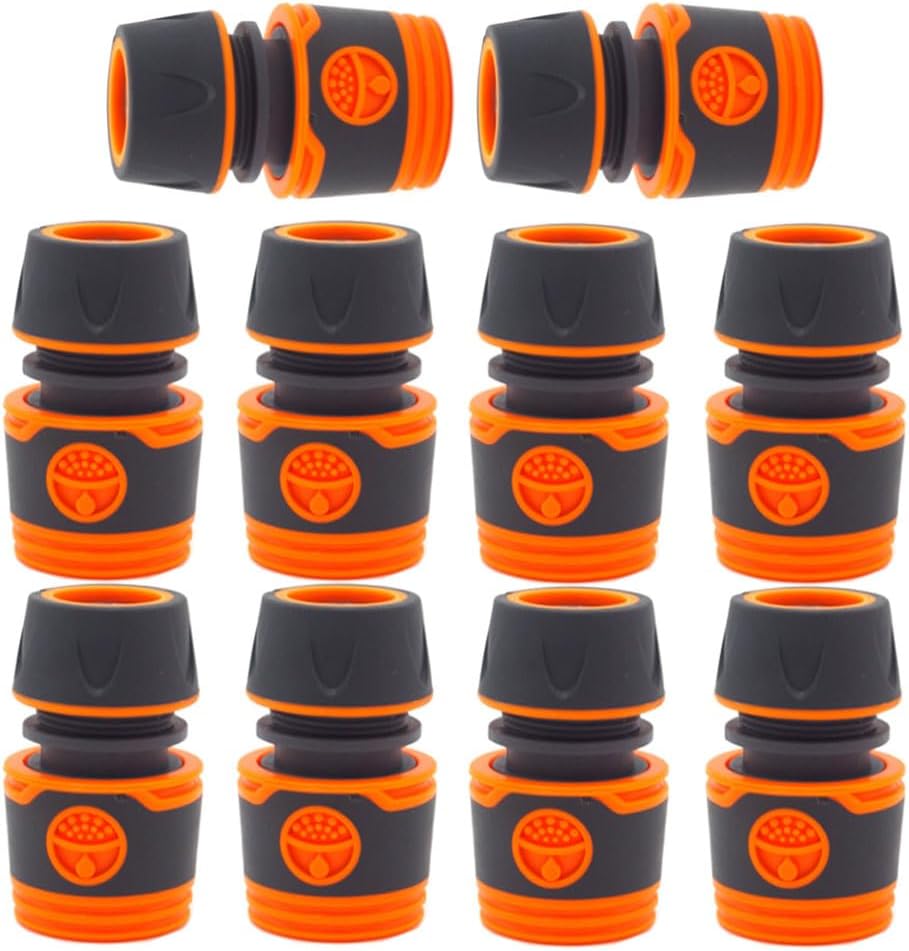 Zestaw 10 szybkozłączek do węży ogrodowych - Szybkozłączki do węży ogrodowych 1/2 cala - Złączki do myjni samochodowych i węży