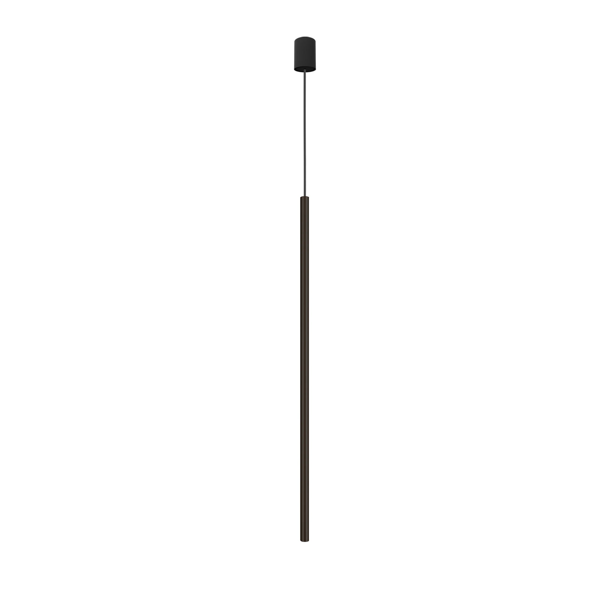Lampa wisząca Laser czarna 1xG9x10W tuba wym: 205 x 5,5 x 5,5 cm metal Nowodvorski Lighting