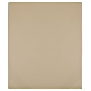 Lenzuolo Con Angoli In Jersey Di Cotone 100% – Morbido, Traspirante E No Stiro, Per Materassi Fino A 30 Cm – Misure 180x200, 130x200, 90x200 (tortora)