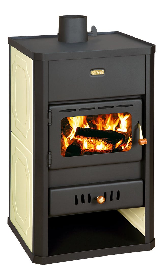Stufa a legna per impianto di riscaldamento centralizzato. Peccato S1W10. 10 + 5kw Potenza di riscaldamento