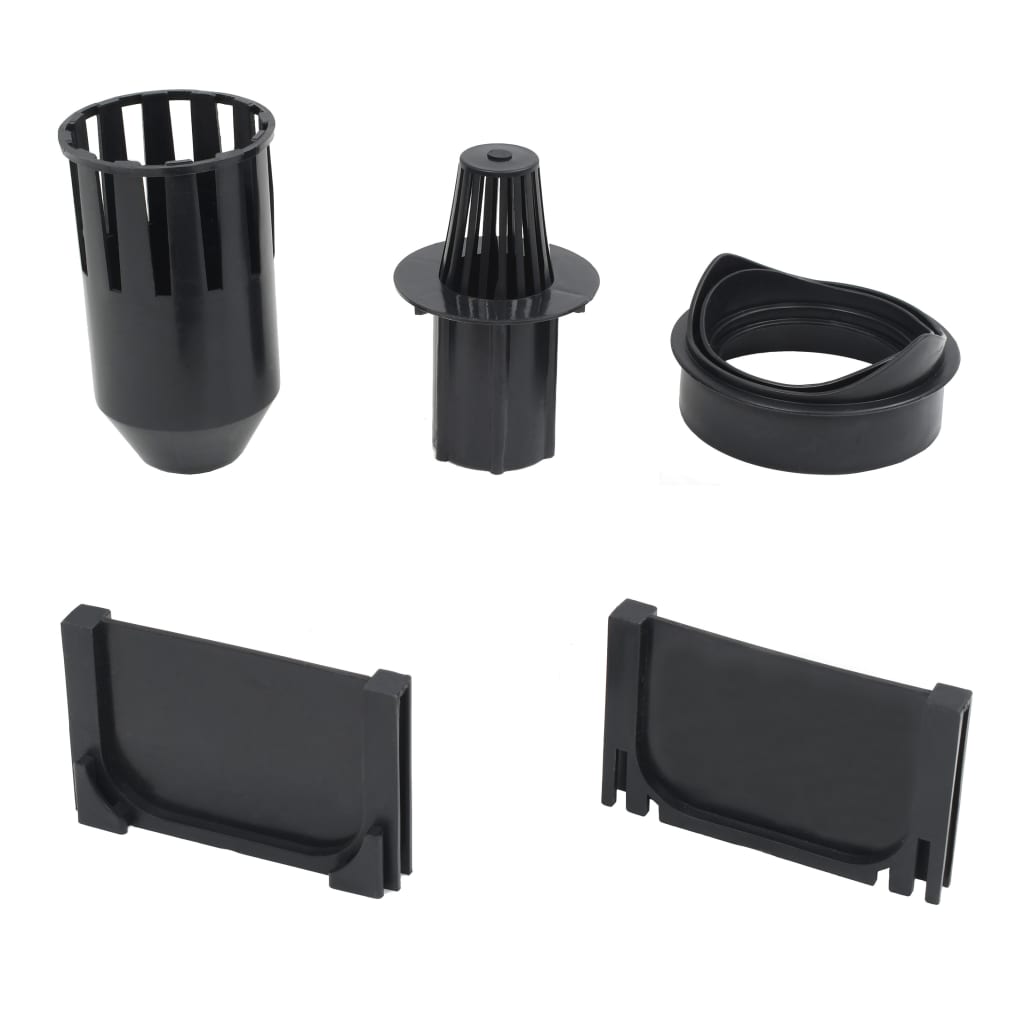 Caniveaux de drainage 6 pcs Acier galvanisé 6 m vidaXL - 6