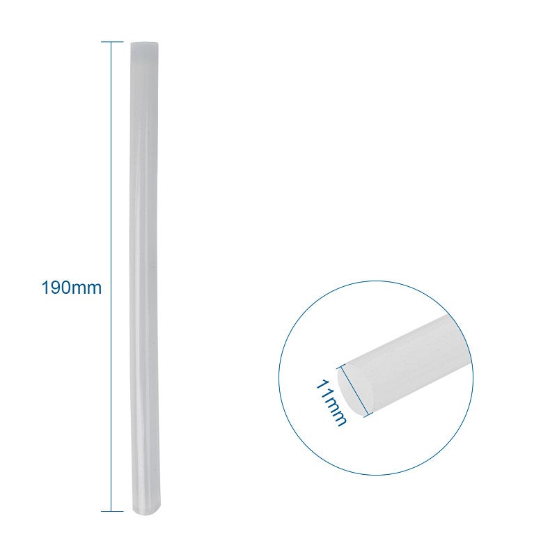 Zestaw 6kg kleju w sztyfcie do pistoletu elektrycznego Ø 11*190 mm – Klej w sztyfcie do majsterkowania