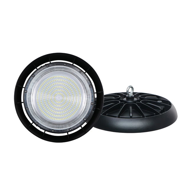 200W UFO Projecteur LED Industriel, High Bay Lumière éclairage intérieur, pour Entrepôt Garage Usine Atelier