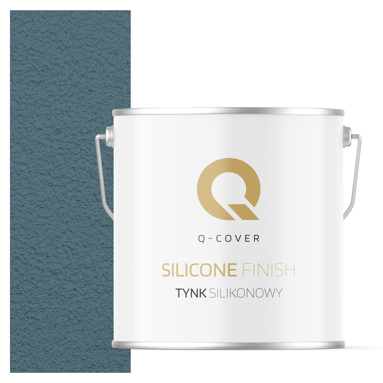 Tynk Silikonowy Elewacyjny Baranek 3.0mm Q-Cover Granatowy F136 7KG