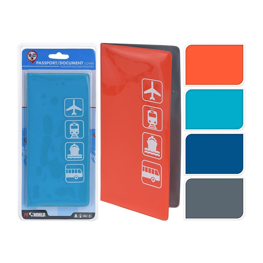 Portadocumenti Per Gravidanza In Ecopelle Rosa - 8 Scomparti Per Passaporto Sanitario E Carte