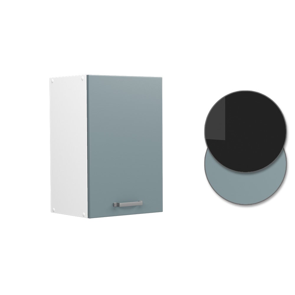 Vicco Elément haut de cuisine R-Line, Bleu-gris, 40cm - 6