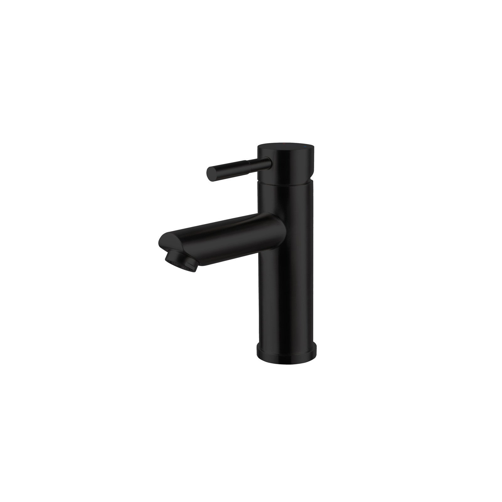 Ensemble simple vasque SORRENTO 60cm avec plan céramique et robinet noir - 6