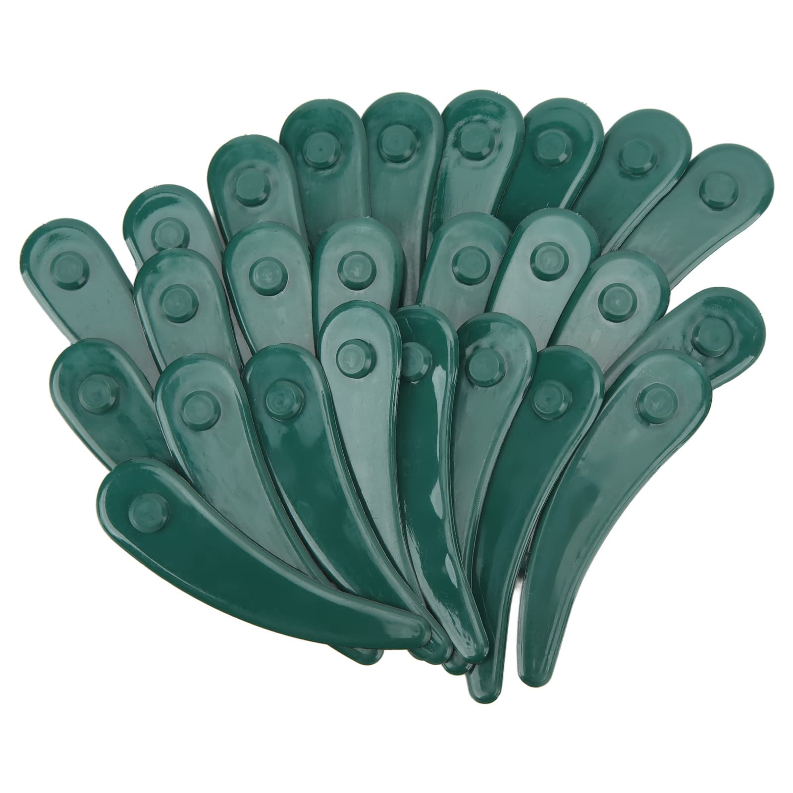 Lot de 8 lames de tondeuse à gazon en métal - Tête de rechange pour