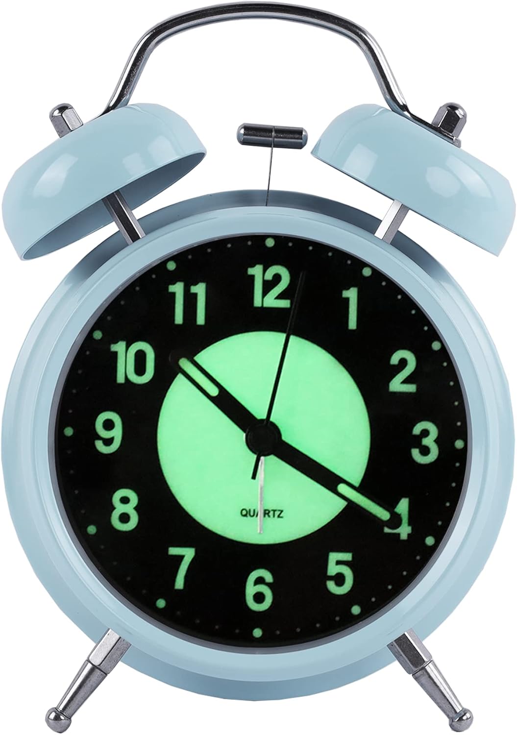 Sveglia a batteria Funzione snooze Sveglia da viaggio in legno Sveglia