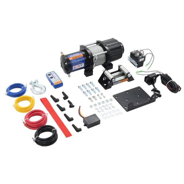 Maison Exclusive - Verricello Elettrico 12 V 4500 lbs 2040 kg con Telecomando