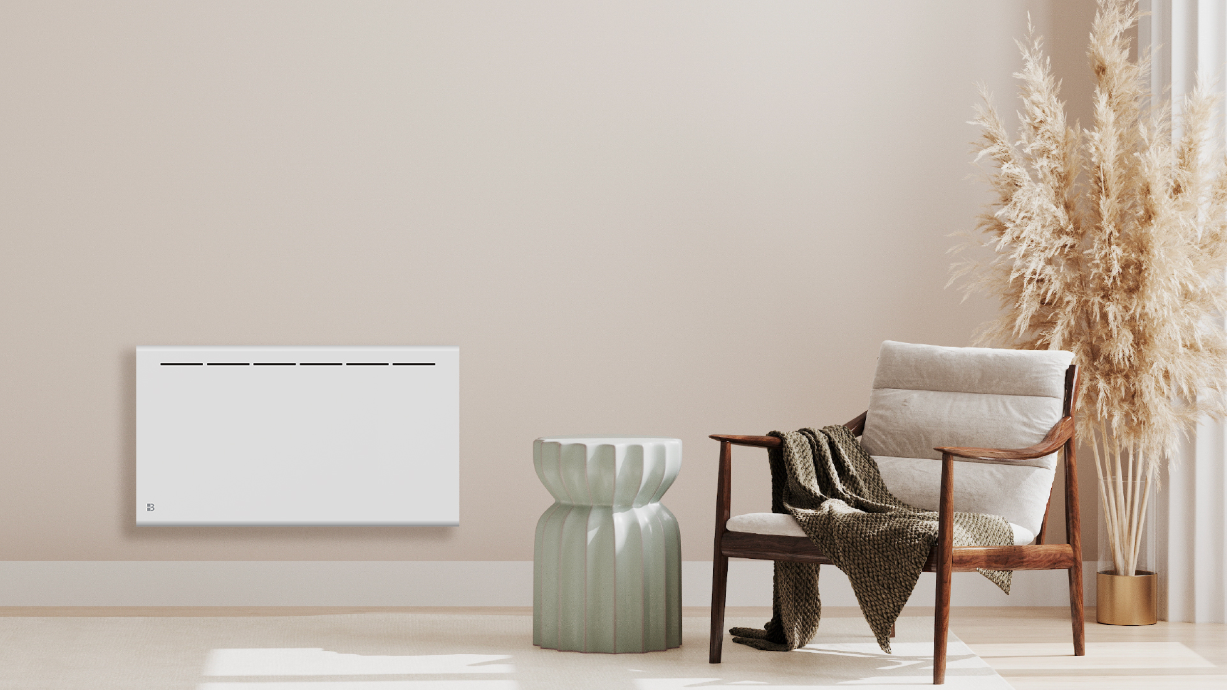 Elektryczny grzejnik Bestherm z suchą ceramiką 1500 W atlas - 3