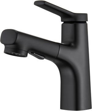 Robinet De Salle De Bain Noir Mat – Mitigeur Monocommande Design Et économique
