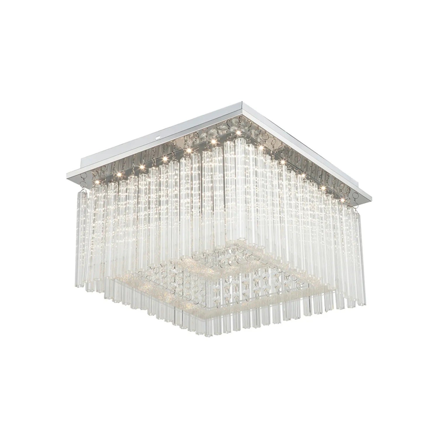Lampa sufitowa LED Danielle 21W Neutralna biel 1750lm metal chromowana wym:17x36x36cm IP20 Rabalux